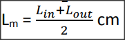 What is the formula to calculate the mean circumference of the coil?